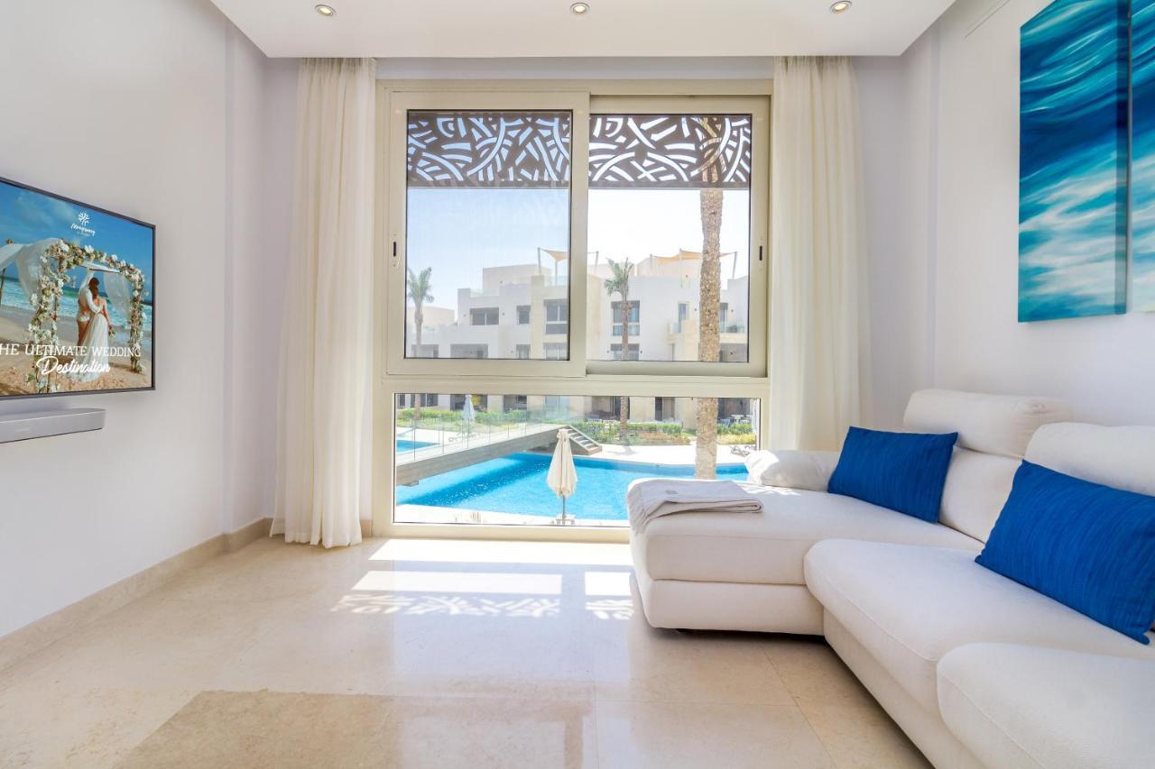 Ollystays Mangroovy Seaview 1Br Beach And Pool Free Access Hurgada Dış mekan fotoğraf